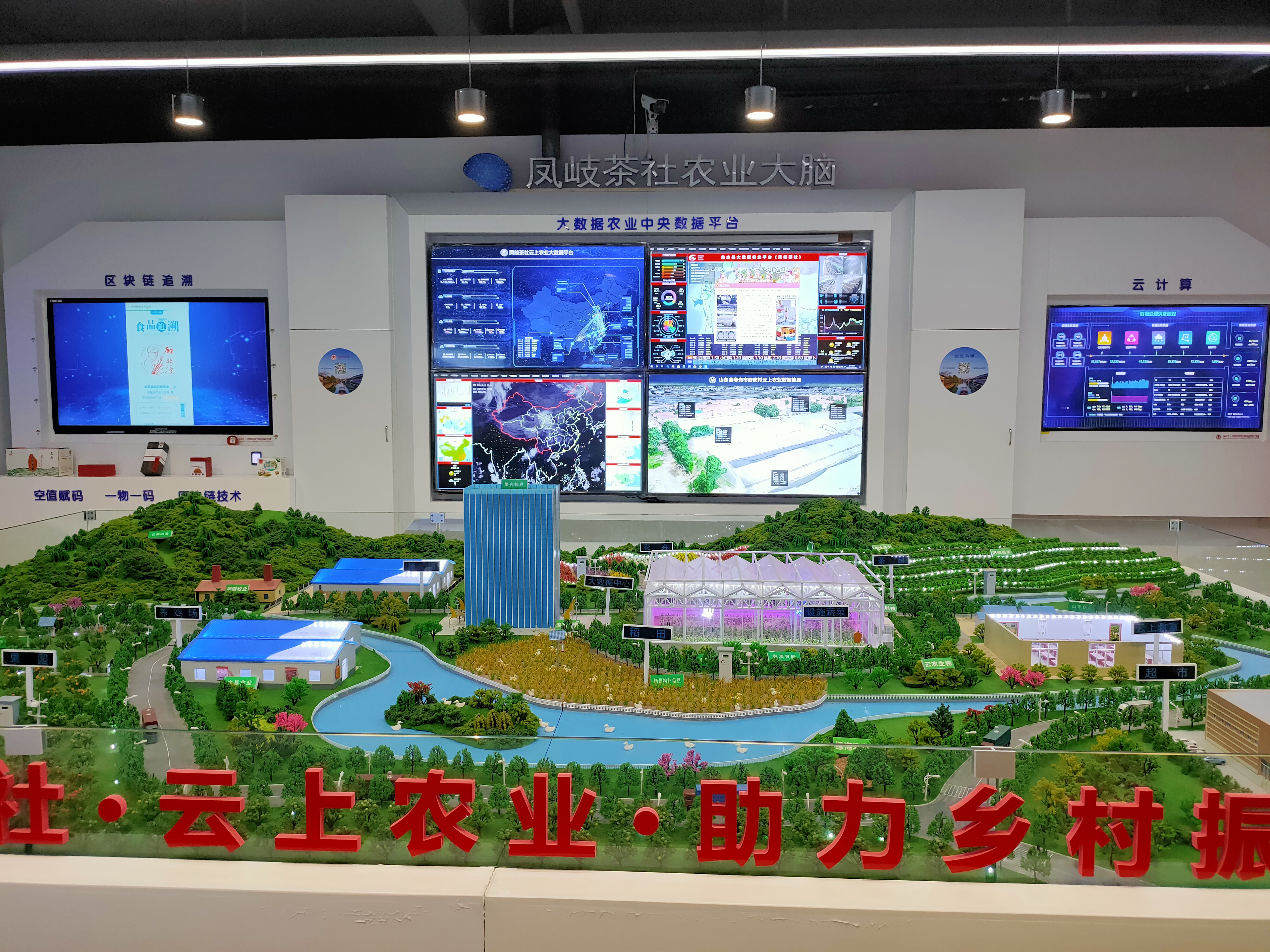 智慧农业—智慧茶园沙盘